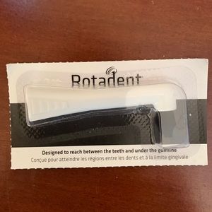 Rotadent Classic long tip brush head replacement- New!